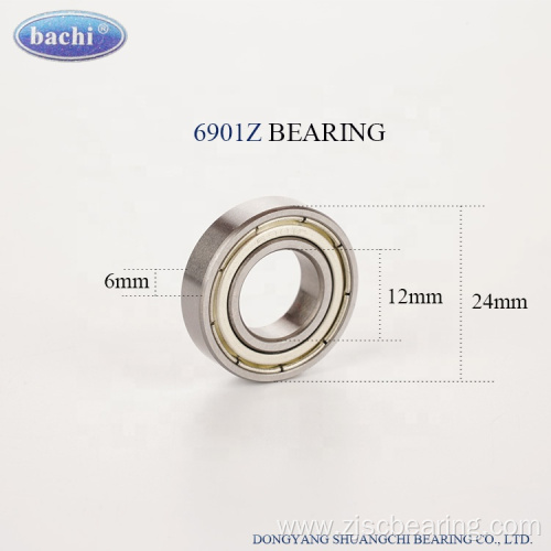 stainless steel 6901 deep groove ball bearing